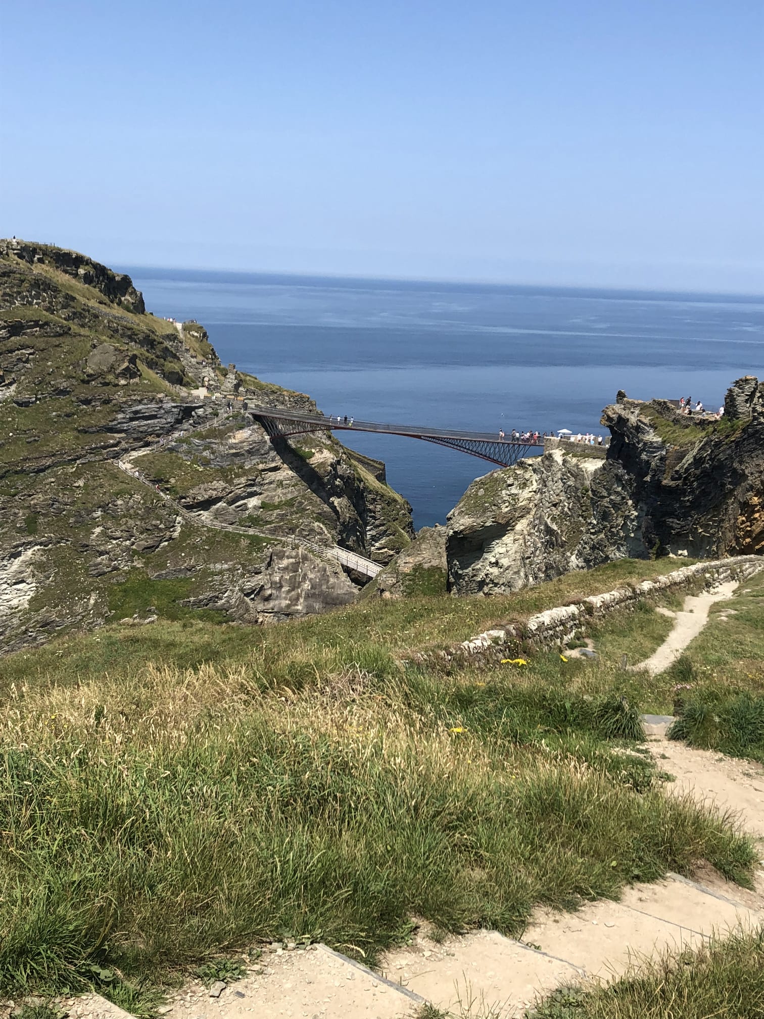 Tintagel Bridge to King Arthur’s Castle